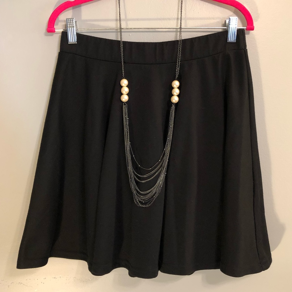 Black skirt